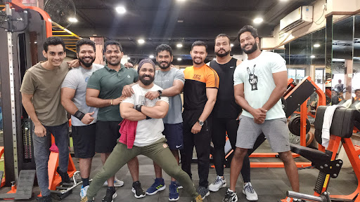 Avengers Fitness Club trainers and members